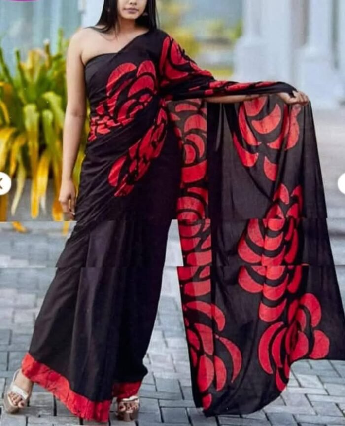 Batik Saree - 323 - Image 3