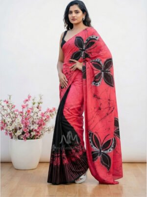 Indian Batik Saree - ZAR 9485